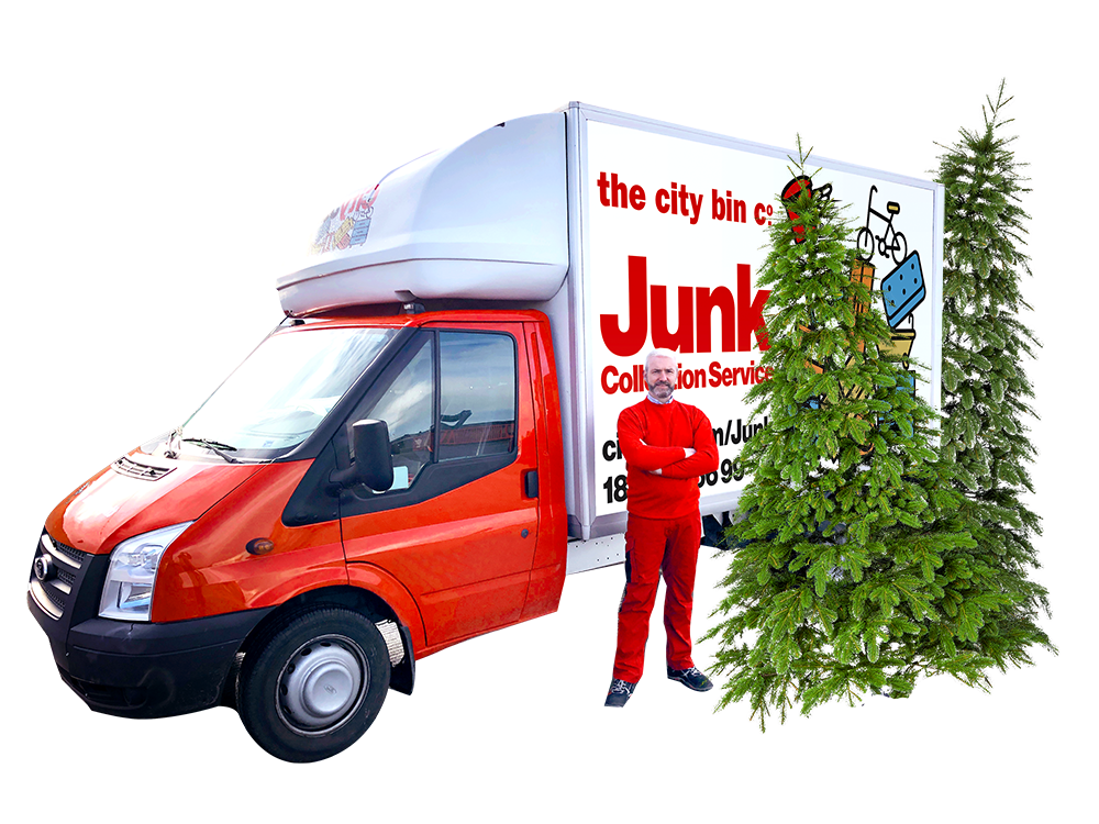 CityJunkVan XmasTreeBlue ForLanding
