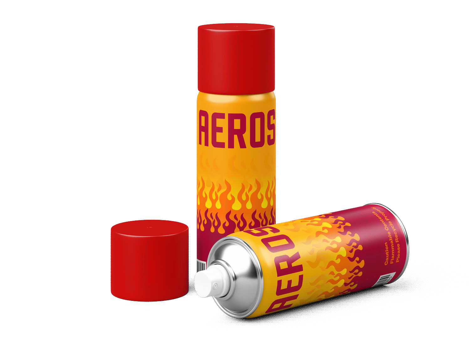 02. Spray Can Mockup